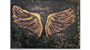 “Angel Wings” <br>101.6 x 152.4cm<br>acrilico sobre lienzo