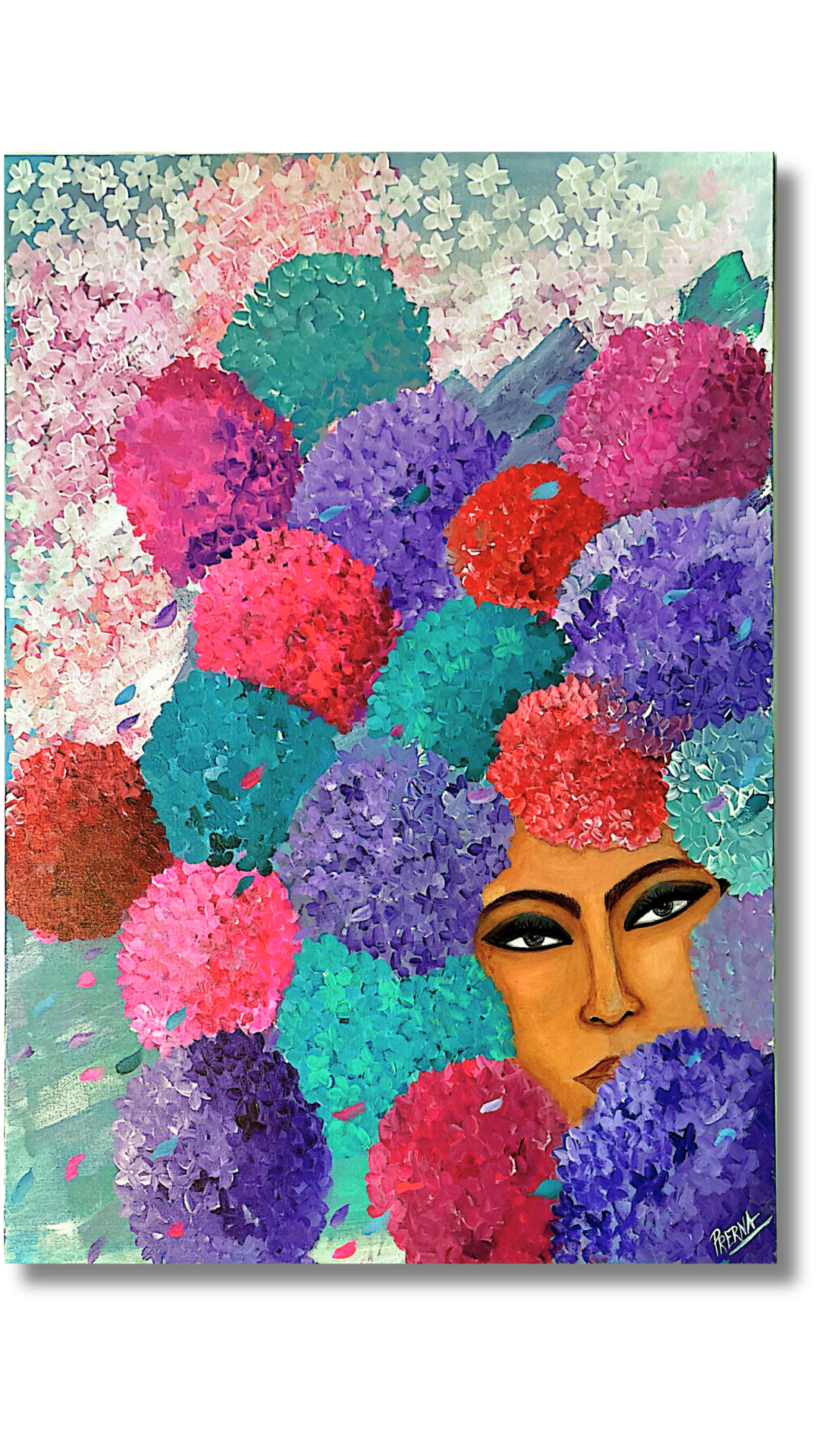 “The Lost” <br>170.18 x 109.22cm<br>Acrilico sobre lienzo