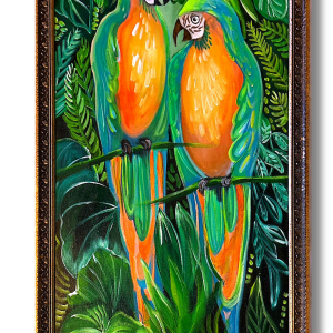 “Amor”<br>64 x 91.44cm<br>Acrilico sobre lienzo