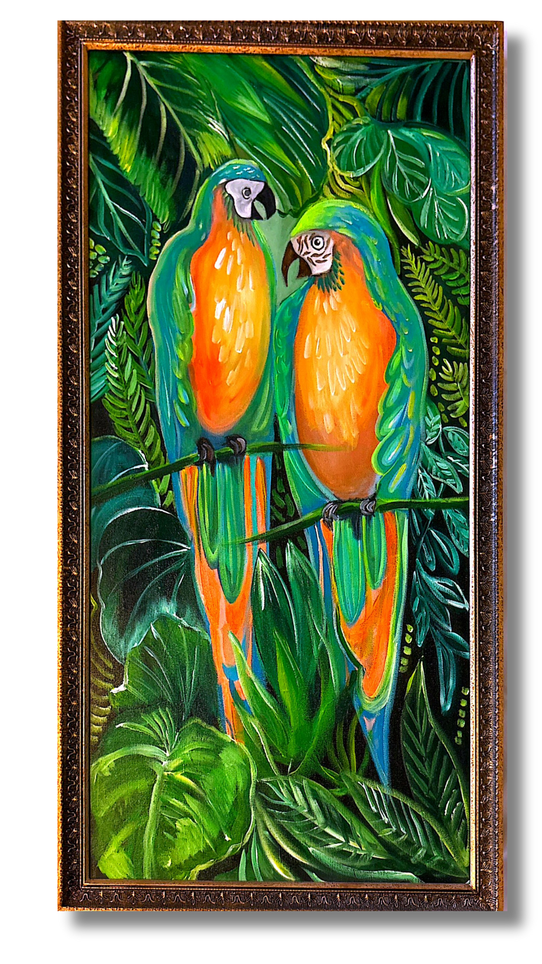 “Amor”<br>64 x 91.44cm<br>Acrilico sobre lienzo