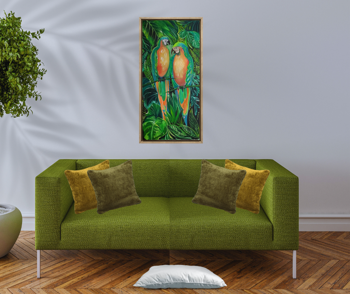 “Amor”<br>64 x 91.44cm<br>Acrilico sobre lienzo - Imagen 2