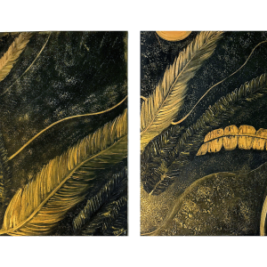 "Golden Fields" <br>60.96 x 76.2cm<br>Acrilico sobre lienzo