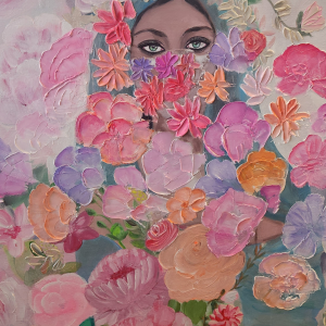 Khubsoorat <br>91 x 60.5cm<br>acrilico sobre lienzo