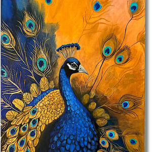"Pehchan" (The Journey of Self-Discovery)<br>50.8 x 60.5cm<br>Acrilico sobre lienzo