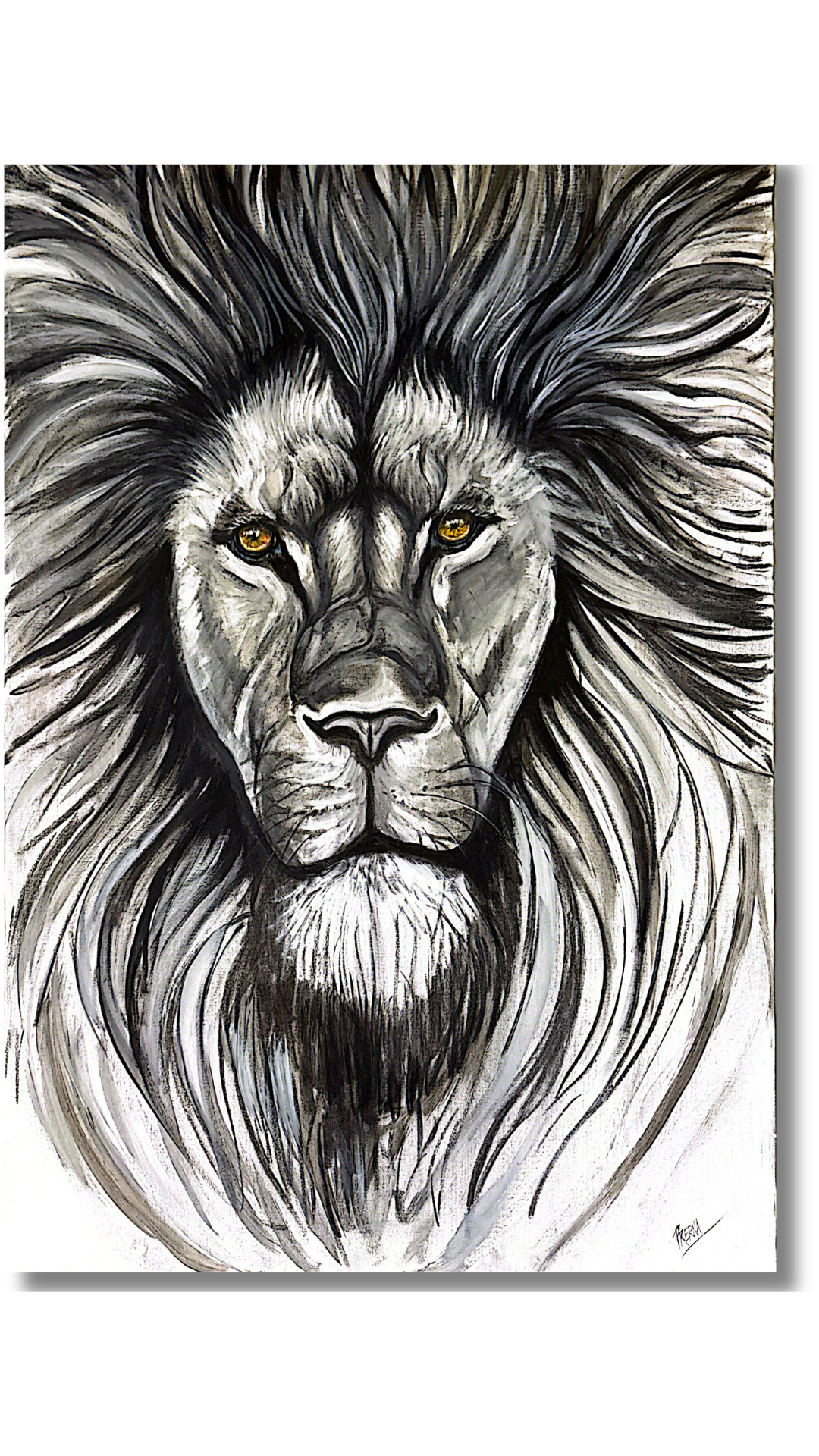 "Resilient"   <br>101.6 x 76.2cm<br>Acrilico sobre lienzo