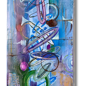 "Journey" <br>50.8 x 25.4cm<br>Acrilico sobre lienzo