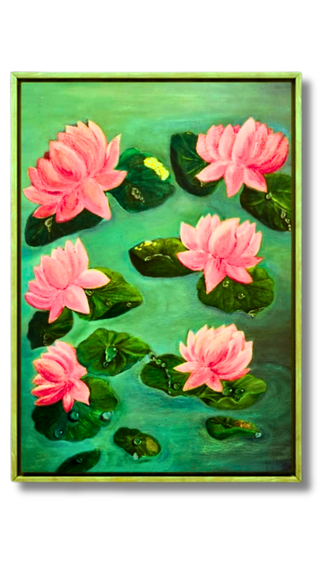 "Spiritual Escence"  <br>60. 96 x 45.72cm<br> Acrilico sobre lienzo