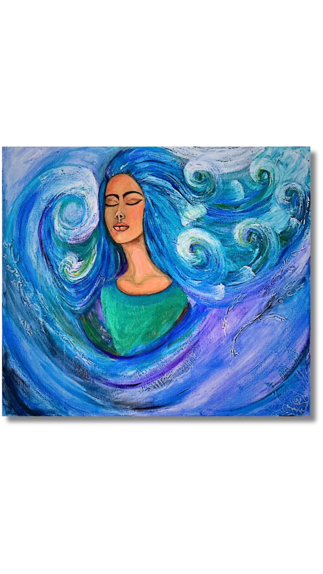 "Titulo" <br>60.5 x 50.5cm<br>Acrilico sobre lienzo