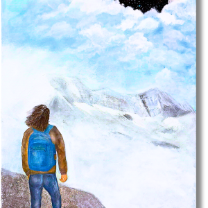 "Look Beyond"   <br>91 x 60.5cm<br>Acrilico sobre lienzo
