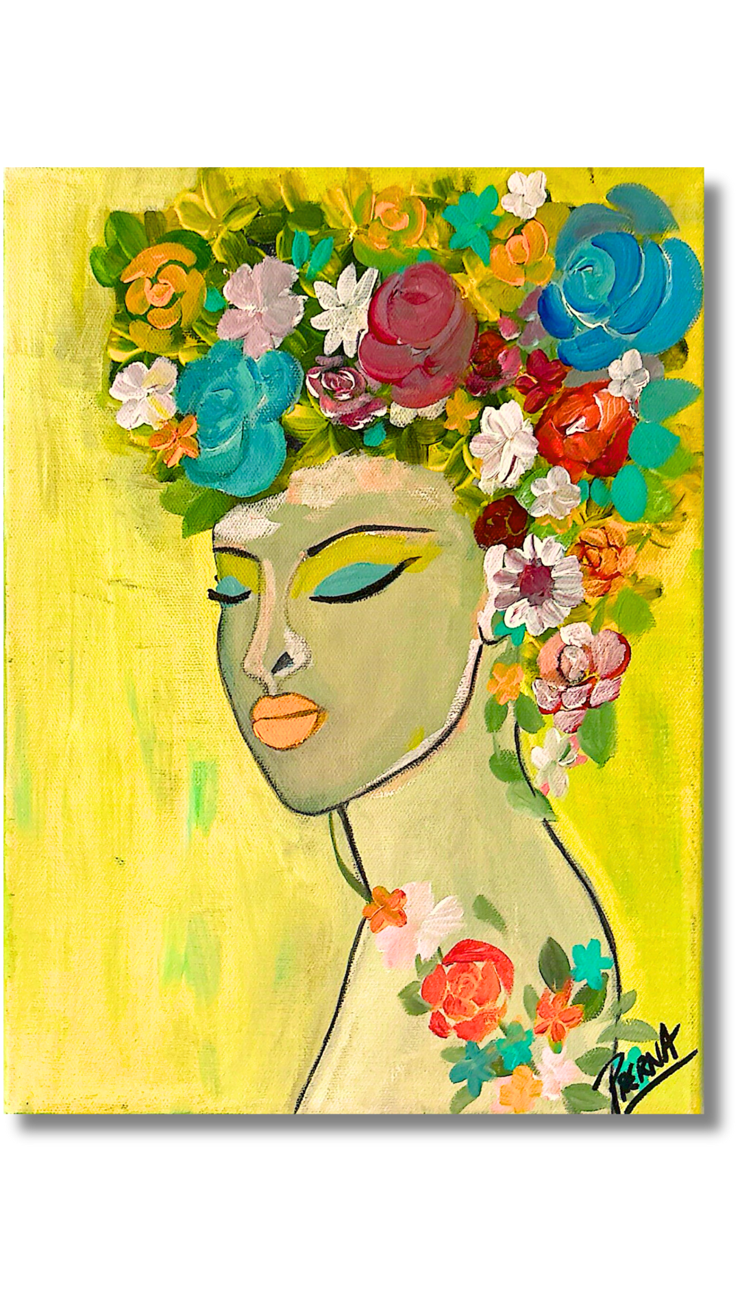 "You’re free to be Different" <br>27.5 x 35cm<br>  Acrilico sobre lienzo