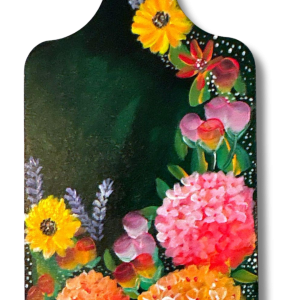 Paletita de Madera (rosa)   <br>Acrilico sobre madera