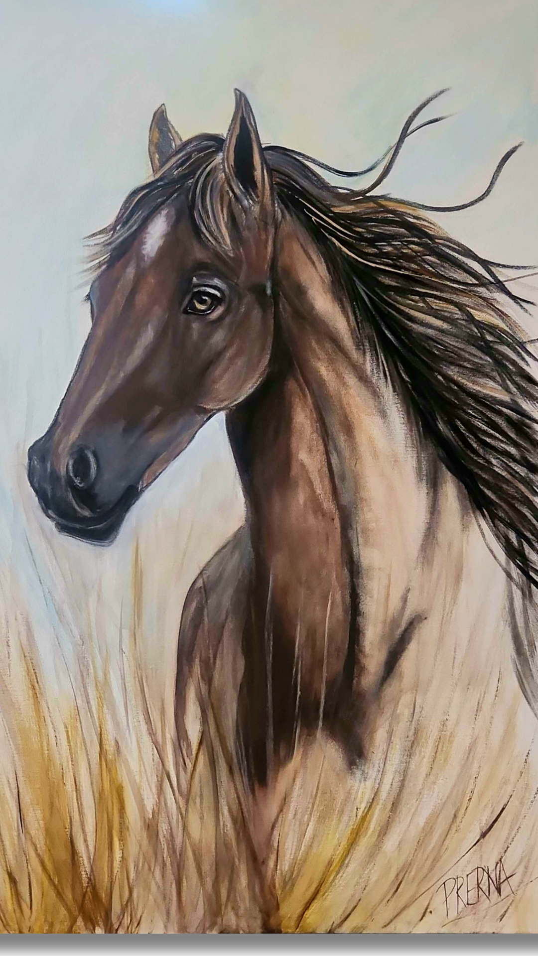 Harness free <br>101.6 x 76.2cm<br> Acrilico sobre lienzo