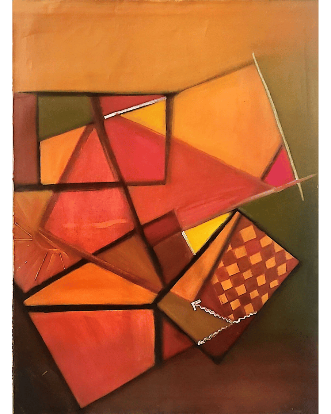 "Awakening" <br>Acrilico sobre lienzo